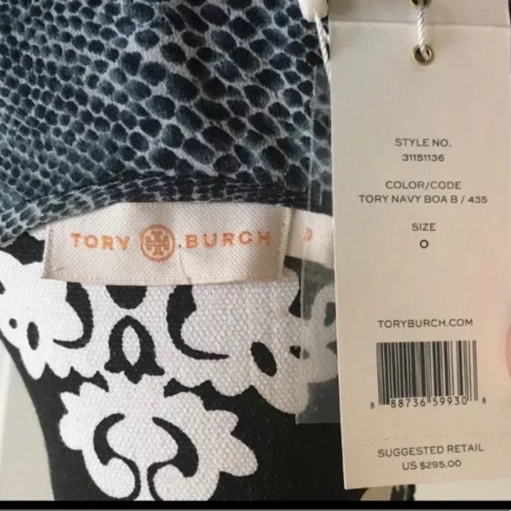 Tory Burch Blue silk blouse NWT